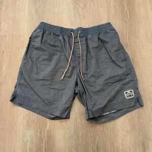 Howler Brothers Horizon Hybrid Shorts Mens 36 Grey Micro Dot Boardshorts Stretch